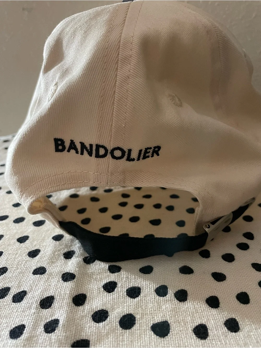 Bandolier 'Made to Move' Two-Tone Cap - Cream & Black